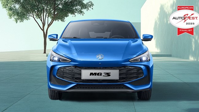 MG3 Hybrid+ nominiran za nagradu Autobest Car of the Year 2025